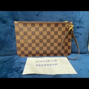 Louis Vuitton Neverfull MM Wristlet DE